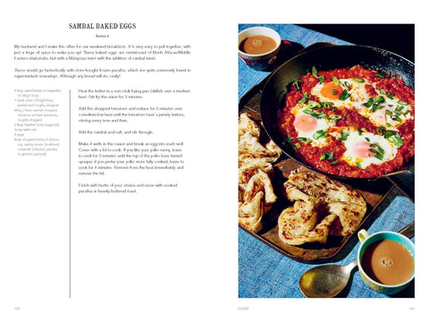 Another look inside SIMPLY MALAYSIAN by Mandy Yin (recipe for Sambal Baked Eggs).