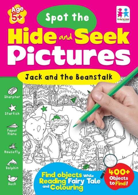 Spot the Hide and Seek Pictures: Jack and the Beanstalk - MPHOnline.com