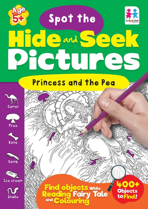 Spot the Hide and Seek Pictures: Princess and the Pea - MPHOnline.com