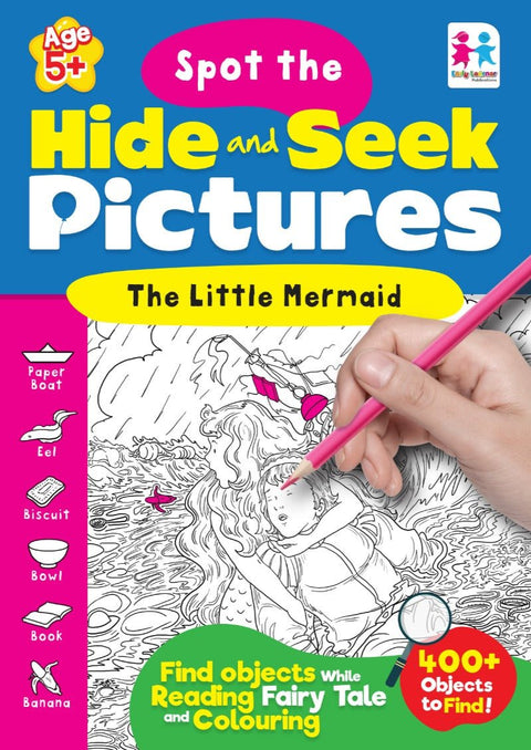 Spot the Hide and Seek Pictures: The Little Mermaid - MPHOnline.com