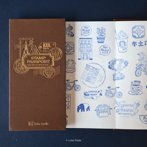 Journey Through Stamps - Stamp Book