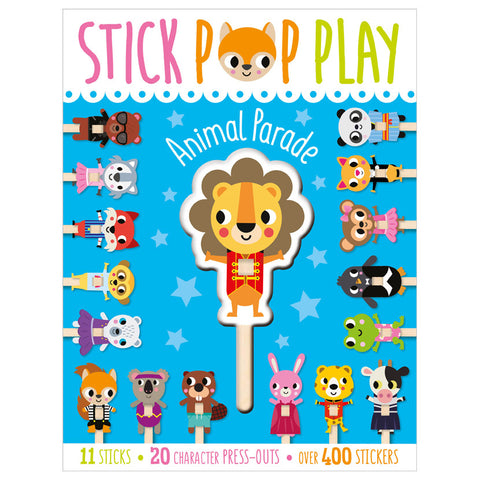 Stick Pop Play Animal Parade Sticker Activity