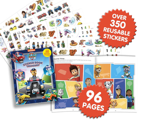 Sticker Book Treasury: Nickelodeon Paw Patrol - MPHOnline.com