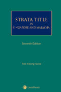 Strata Title in Singapore and Malaysia, 7th Edition - MPHOnline.com