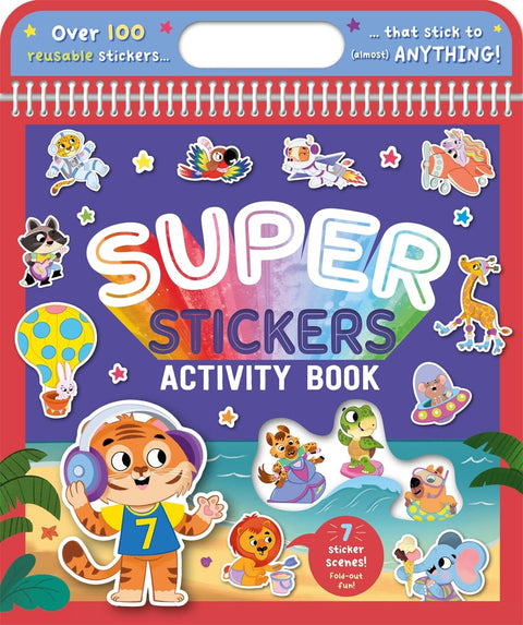 Super Stickermania: Super Stickers Activity Book - MPHOnline.com