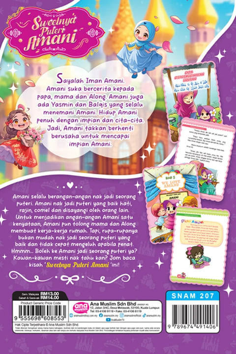 Siri Novel Amani - Sweetnya Puteri Amani