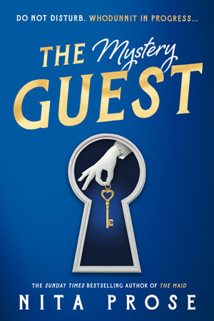 Cover of "The Mystery Guest" (UK edition) by Nita Prose