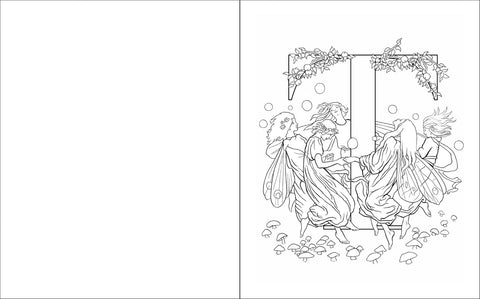 The Fairies A to Z Colouring Book - MPHOnline.com