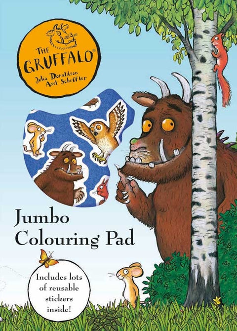 The Gruffalo Jumbo Colouring Pad - MPHOnline.com