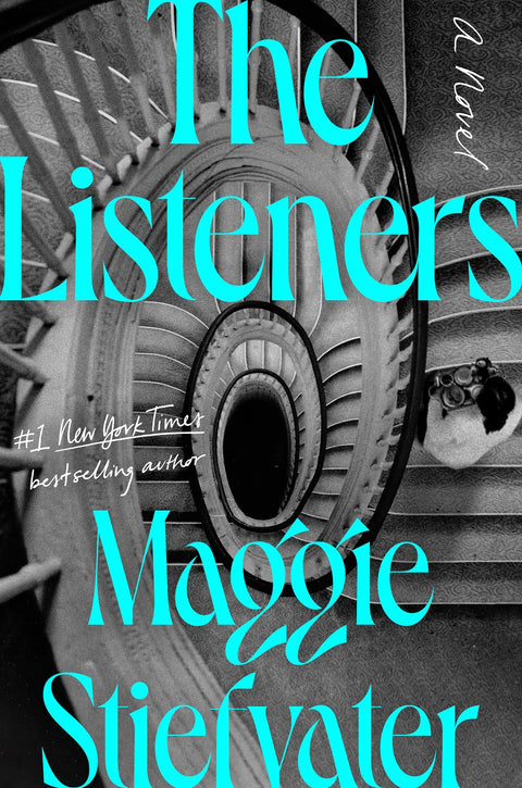 As World War II rages, a remote hotel and spa in West Virginia becomes an unlikely front in the global conflict when captured Axis diplomats move in. What whispers will THE LISTENERS catch behind these walls? Find out in Maggie Stiefvater's novel, available at MPHOnline.com.
