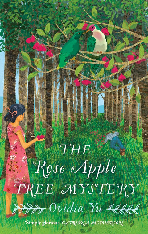 A businessman and his wife go on a retreat at Cameron Highlands, under guard by British-born policeman Thomas LeFroy and his new wife Su Lin. But the businessman ends up dead and his wife goes missing. Now LeFroy and Su Lin have to find her and make sure they aren't next in THE ROSE APPLE TREE MYSTERY, now at MPHOnline.com.