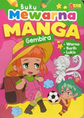 Buku Mewarna Manga - Gembira - MPHOnline.com