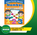 Ekpress Bijak Matematik Cepat Pandai Menuliscepat Pandai Menulis: Nombor 1 100 Berserta Gambar BerwarnaWarni - MPHOnline.com