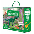 Travel, Learn, Explore: Dinosaurs (Oval Puzzle + Book) - MPHOnline.com