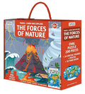 Travel, Learn, Explore: The Forces of Nature (Oval Puzzle + Book) - MPHOnline.com