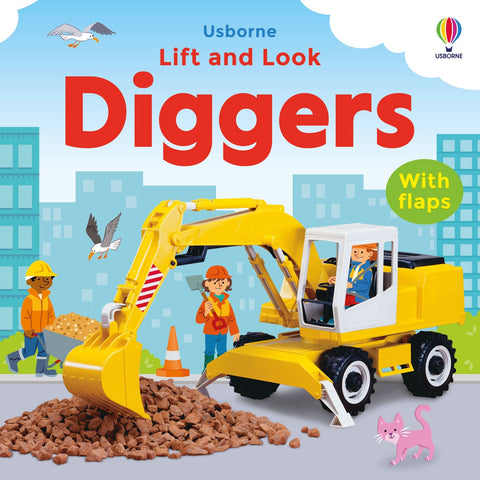 Diggers (Usborne Lift and Look) - MPHOnline.com