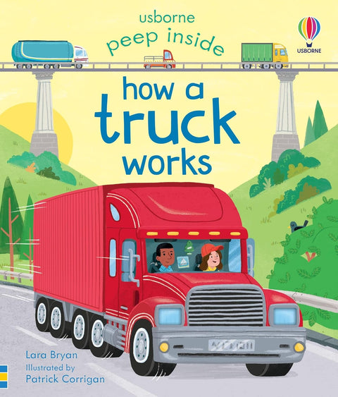Usborne Peep Inside How a Truck Works - MPHOnline.com