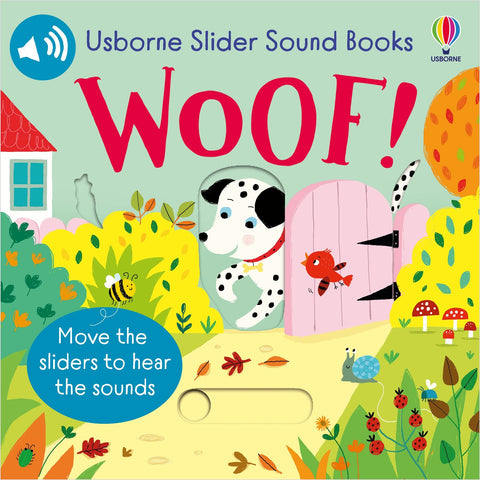 Woof! (Usborne Slider Sound Books) - MPHOnline.com