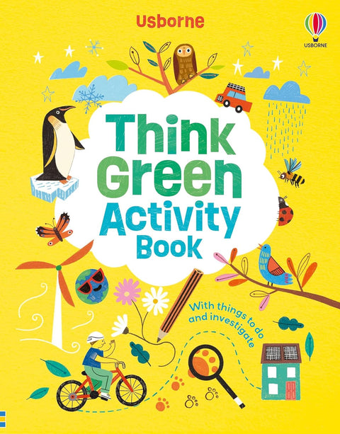 Usborne Think Green Activity Book - MPHOnline.com