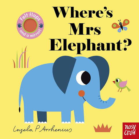 Where's Mrs Elephant (Felt Flaps) - MPHOnline.com