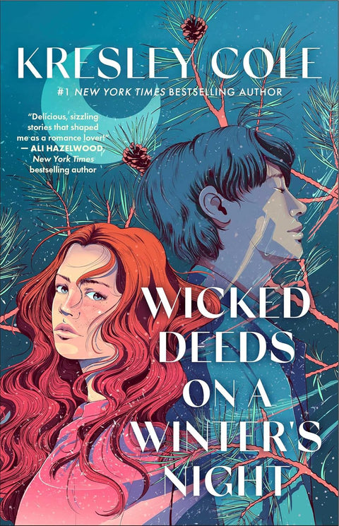 Witch on the run needs a protector. Werewolf who hates witches protects the witch. Sparks fly. Want to know more about Kresley Cole's WICKED DEEDS ON A WINTER'S NIGHT? Head over to MPHOnline.com.