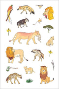A look inside Wildlife Anatomy Sticker Book by Julia Rothman - MPHOnline.com