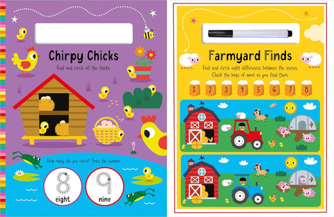 Wipe-Clean Farm Animals - MPHOnline.com
