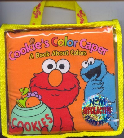 Sesame Workshop Cloth Book Cookie Colour