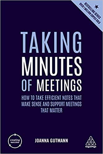 CS 2019: TAKING MINUTES OF MEETINGS 5ED