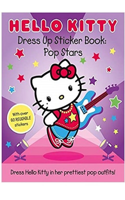 Hello Kitty Pop Stars (Dress Up Sticker Book)