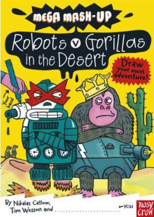 Megamashup Robots V. Gorillasin The Desert