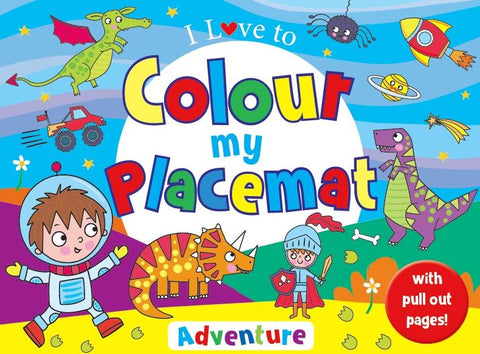 COLOUR MY PLACEMAT-ADVENTURE