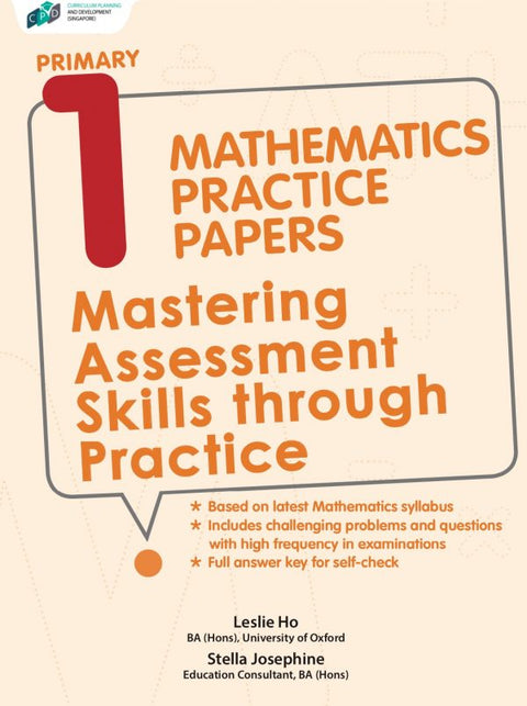 Primary 1 Mathematics Practice Papers