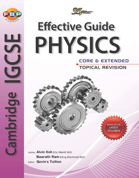 IGCSE EFFECTIVE GUIDE PHYSICS CORE & EXTENDED TOPICAL REVISI