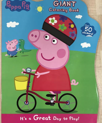 Giant Coloring Book: Peppa Pig