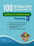 100 English Worksheets Primary 3 Synthesis & Transformation - MPHOnline.com