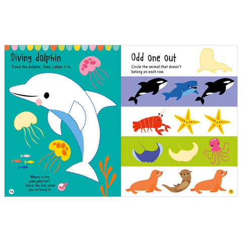 Big Stickers for Little Hands Ocean Creatures - MPHOnline.com