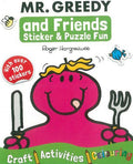 MR. GREEDY AND FRIENDS STICKER & PUZZLE FUN