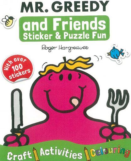 MR. GREEDY AND FRIENDS STICKER & PUZZLE FUN