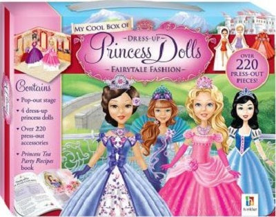 My Cool Box Of Dress-Up Princess Dolls Fairytale Fashion