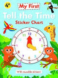 My First Tell The Time Sticker Chart