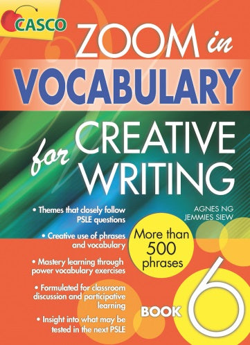 Primary 6 Zoom In Vocabulary For Creative Writing