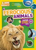 National Geographic Kids Ferocious Animals Super Sticker Act