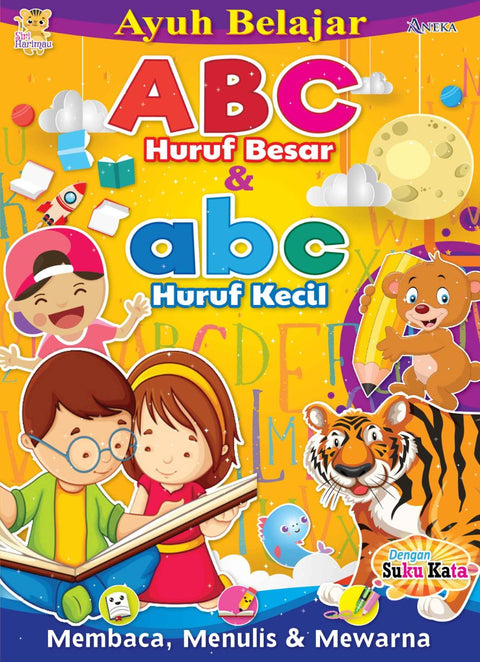 Ayuh Belajar ABC Huruf Besar & Kecil