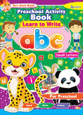 Siri Anak Bijak Preschool Activity Book Write ABC Small Letters