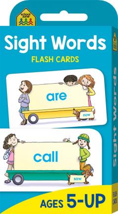 SCHOOL ZONE: SIGHT WORDS FLASH CARDS (2017 ED)