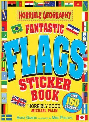 FLAGS STICKER BOOK HORRIBLE GEOGRAPHY