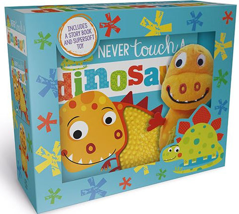 Never Touch a Dinosaur! Book and Toy Boxed Set