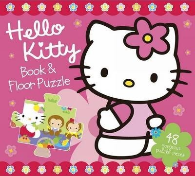 Hello Kitty Floor Puzzle With Book