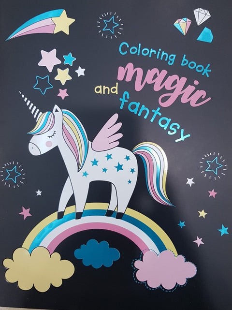 Unicorns Colouring Book: Magic & Fantasy